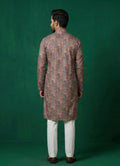 MLS PRINTED KURTA PAJAMA 2PCS