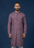 MLS PRINTED KURTA PAJAMA 2PCS
