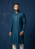MLS COTTON KURTA PAJAMA 2PCS