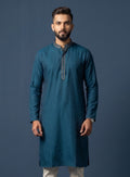 MLS COTTON KURTA PAJAMA 2PCS