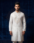 MLS EMBROIDERED KURTA PAJAMA