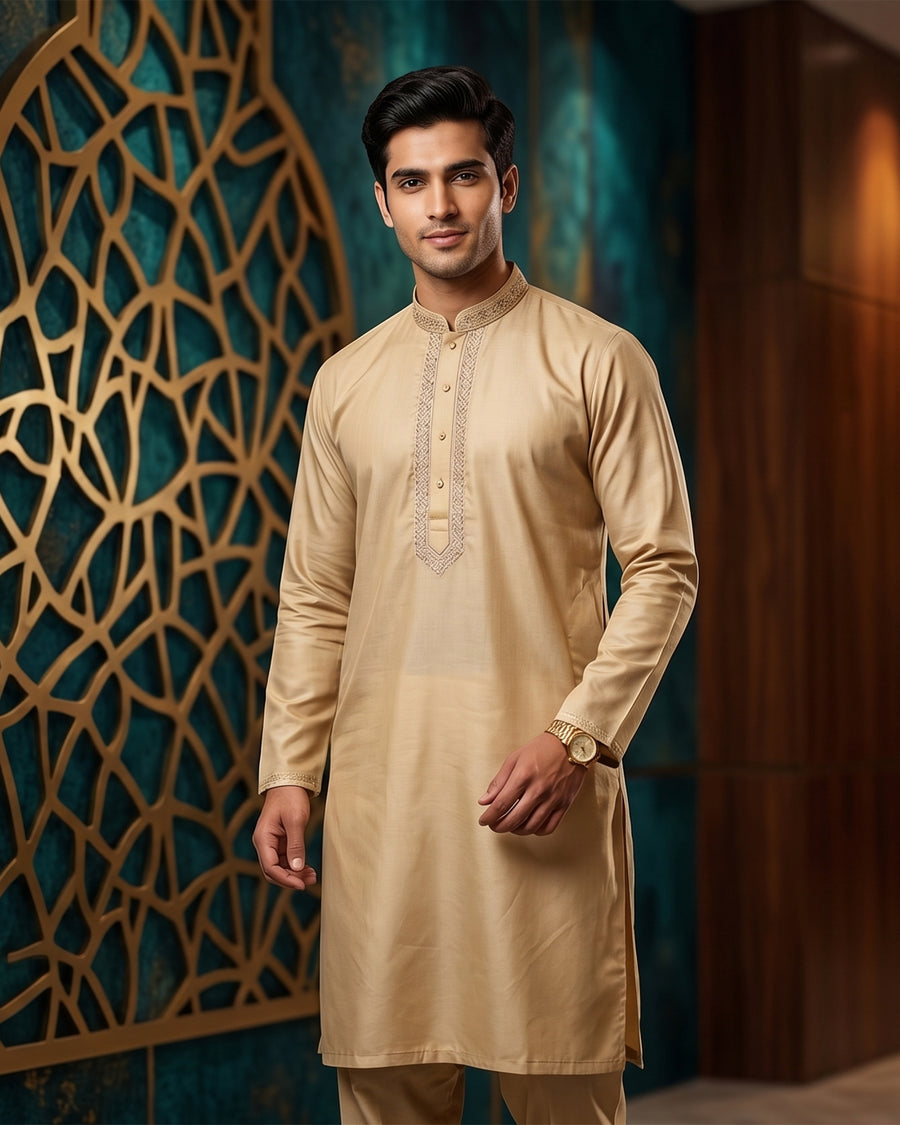 MLS COTTON KURTA PAJAMA