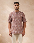 MLS PRINTED SHORT KURTA H/S