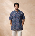 MLS PRINTED SHORT KURTA H/S