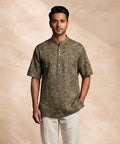 MLS PRINTED SHORT KURTA H/S