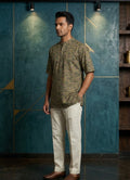 MLS PRINTED SHORT KURTA H/S