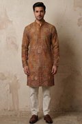 MLS EMBROIDERED KURTA PAJAMA