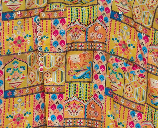 MLS KIDS KURTA DHOTI SET 2PCS