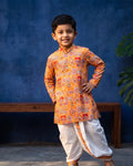 MLS KIDS KURTA DHOTI SET 2PCS