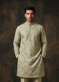 MLS EMBROIDERED KURTA PAJAMA
