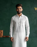 MLS LINEN PATHANI SUIT 2PCS