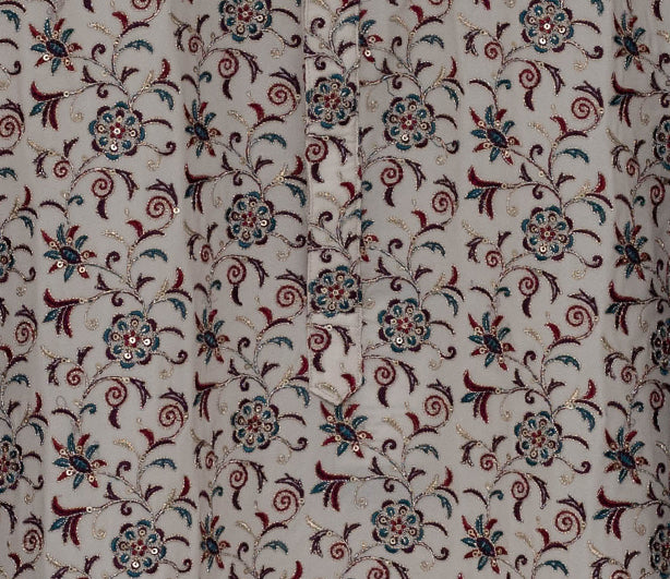 MLS EMBROIDERED KURTA PAJAMA