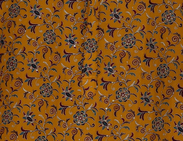 MLS EMBROIDERED KURTA PAJAMA