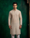 MLS EMBROIDERED KURTA PAJAMA