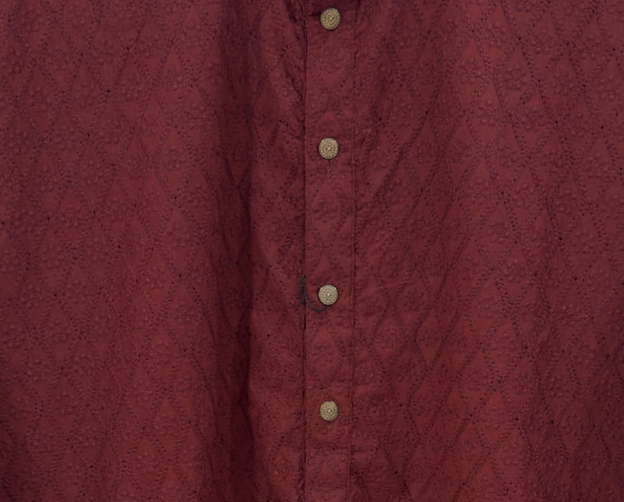 MLS CHIKANKARI KURTA PAJAMA