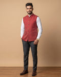 MLS PRINTED JAWAHAR JACKET 1PC