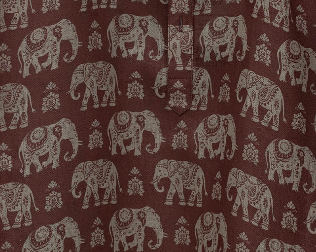 MLS PRINTED KIDS KURTA PAJAMA