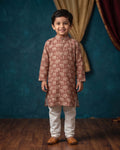MLS PRINTED KIDS KURTA PAJAMA