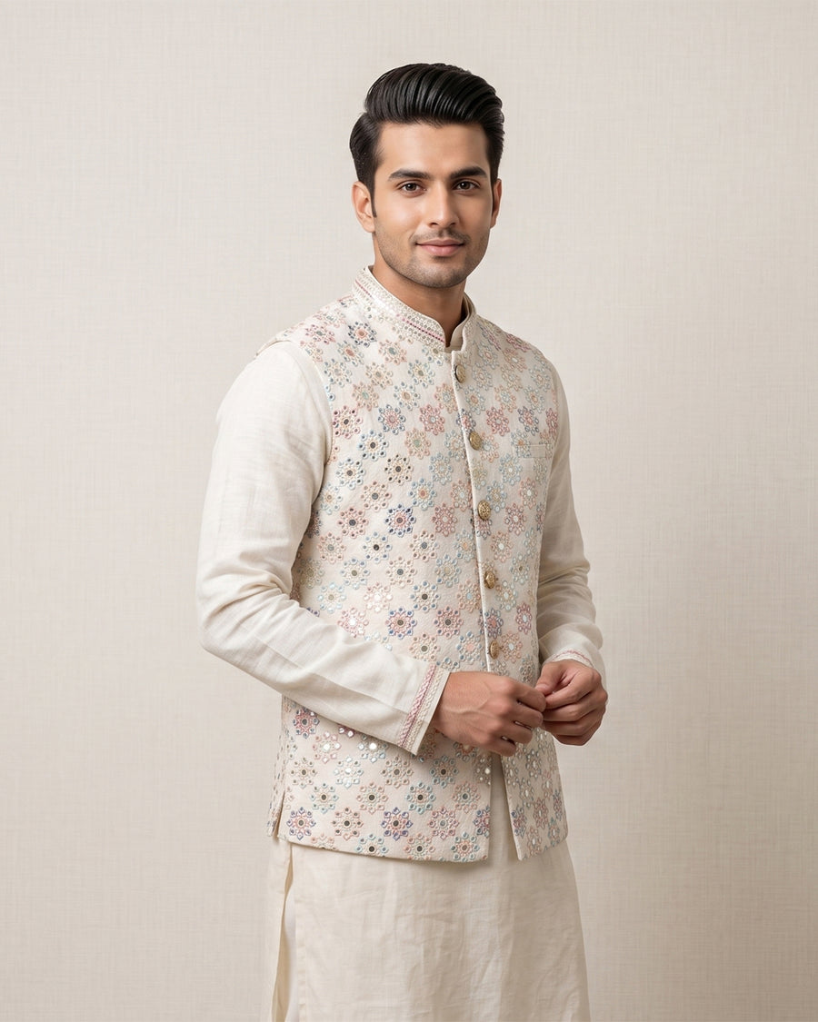 MLS KURTA JAWAHAR SET 3PCS