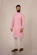 Georette Chikan Kurta Pyajama