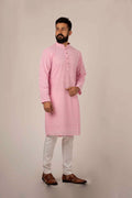 Georette Chikan Kurta Pyajama