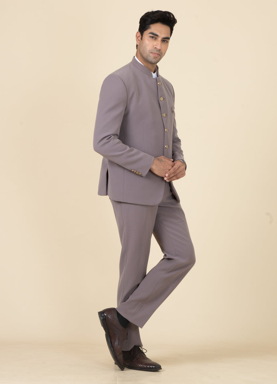 MLS PLAIN JODHPURI SUIT