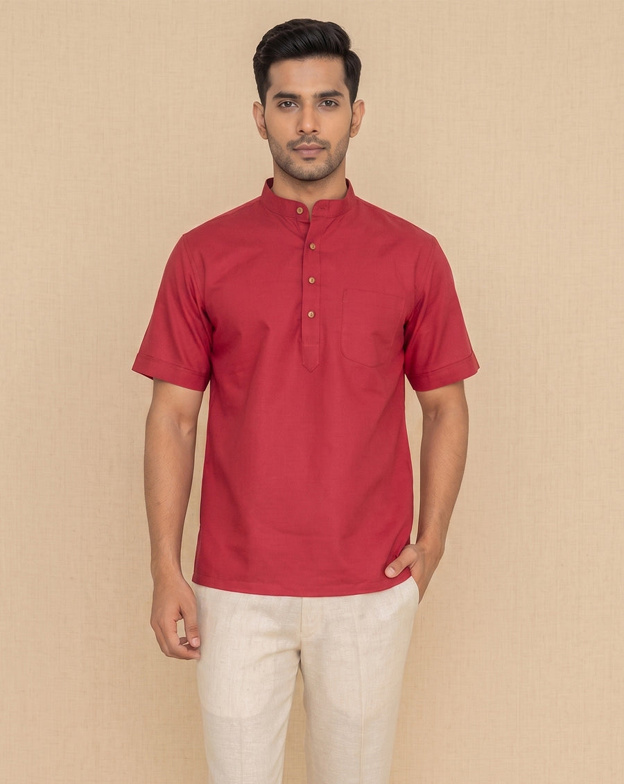 MLS SHORT KURTA HALF SLEEVES