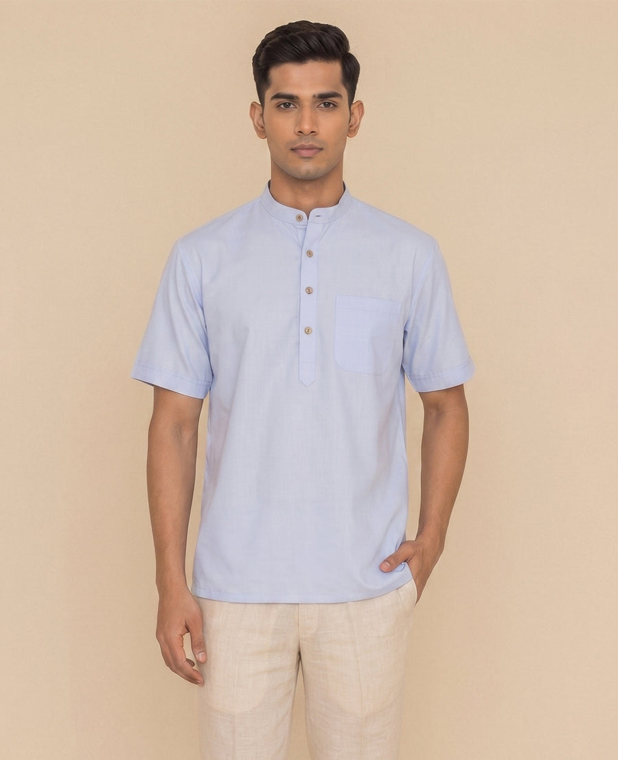 MLS SHORT KURTA HALF SLEEVES