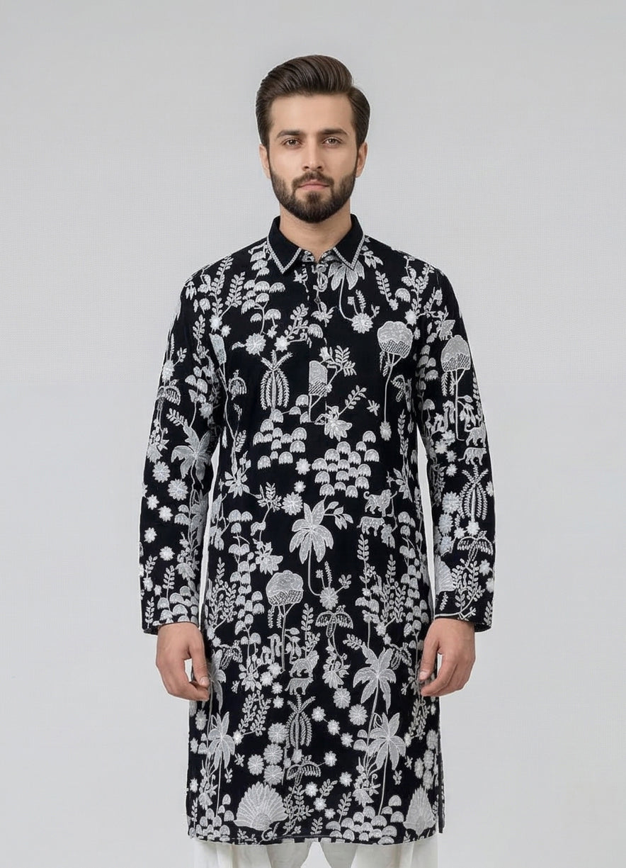 MLS PATHANI SUIT 2PCS