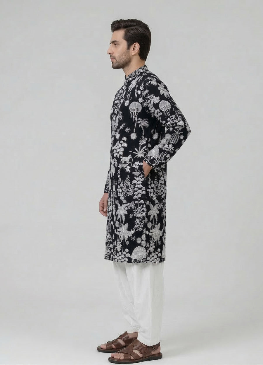 MLS PATHANI SUIT 2PCS