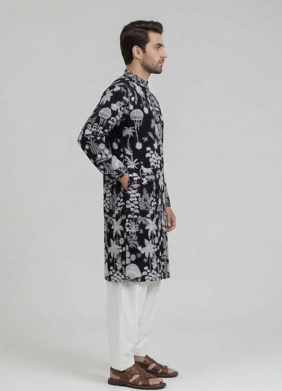 MLS PATHANI SUIT 2PCS