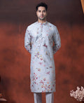 MLS EMBROIDERED KURTA PAJAMA