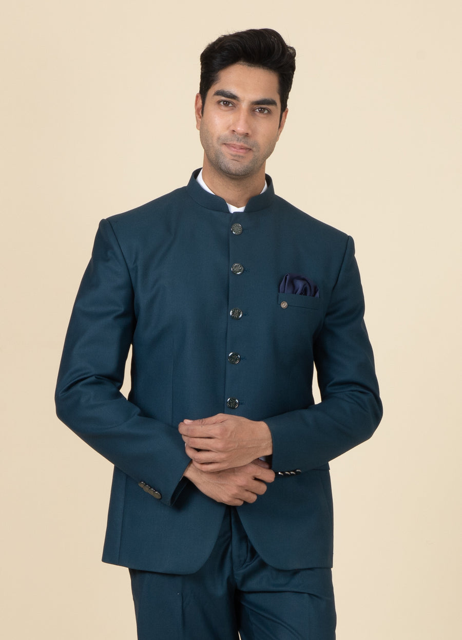 MLS PLAIN JODHPURI SUIT 2PCS