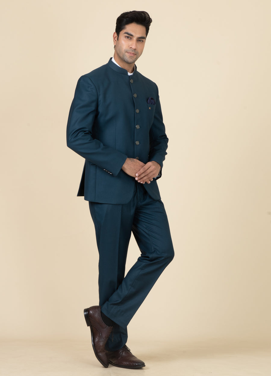 MLS PLAIN JODHPURI SUIT 2PCS