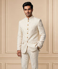 MLS PLAIN JODHPURI SUIT 2PCS