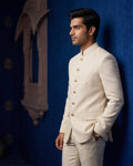 MLS PLAIN JODHPURI SUIT 2PCS