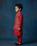 MLS KIDS KURTA JAWAHAR SET 3PCS