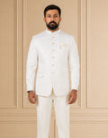 MLS EMBROIDERED JODHPURI SUIT 2PCS