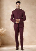 MLS PLAIN JODHPURI SUIT