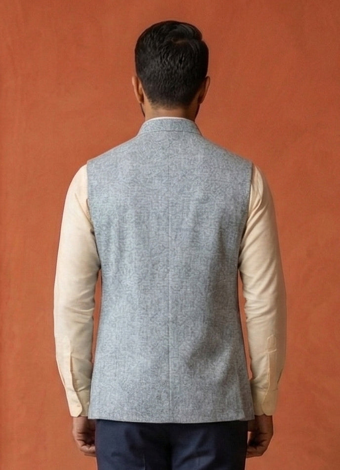 MLS PLAIN JAWAHAR JACKET 1PC
