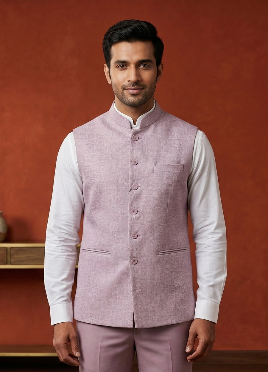 MLS PLAIN JAWAHAR JACKET 1PC