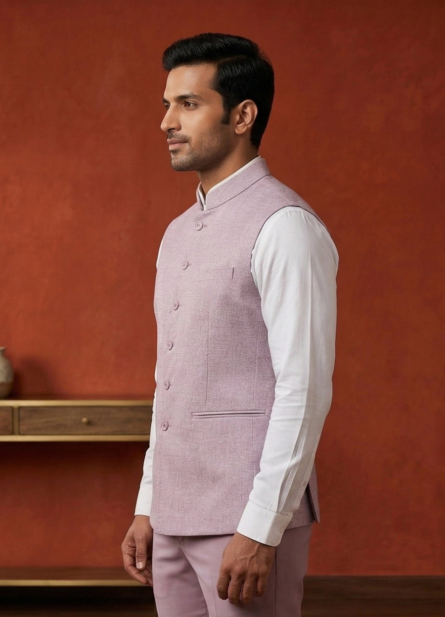 MLS PLAIN JAWAHAR JACKET 1PC