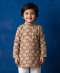 MLS PRINTED KIDS KURTA PAJAMA