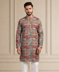 MLS PRINTED KURTA PAJAMA