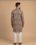 MLS PRINTED KURTA PAJAMA