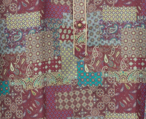 MLS PRINTED KURTA PAJAMA
