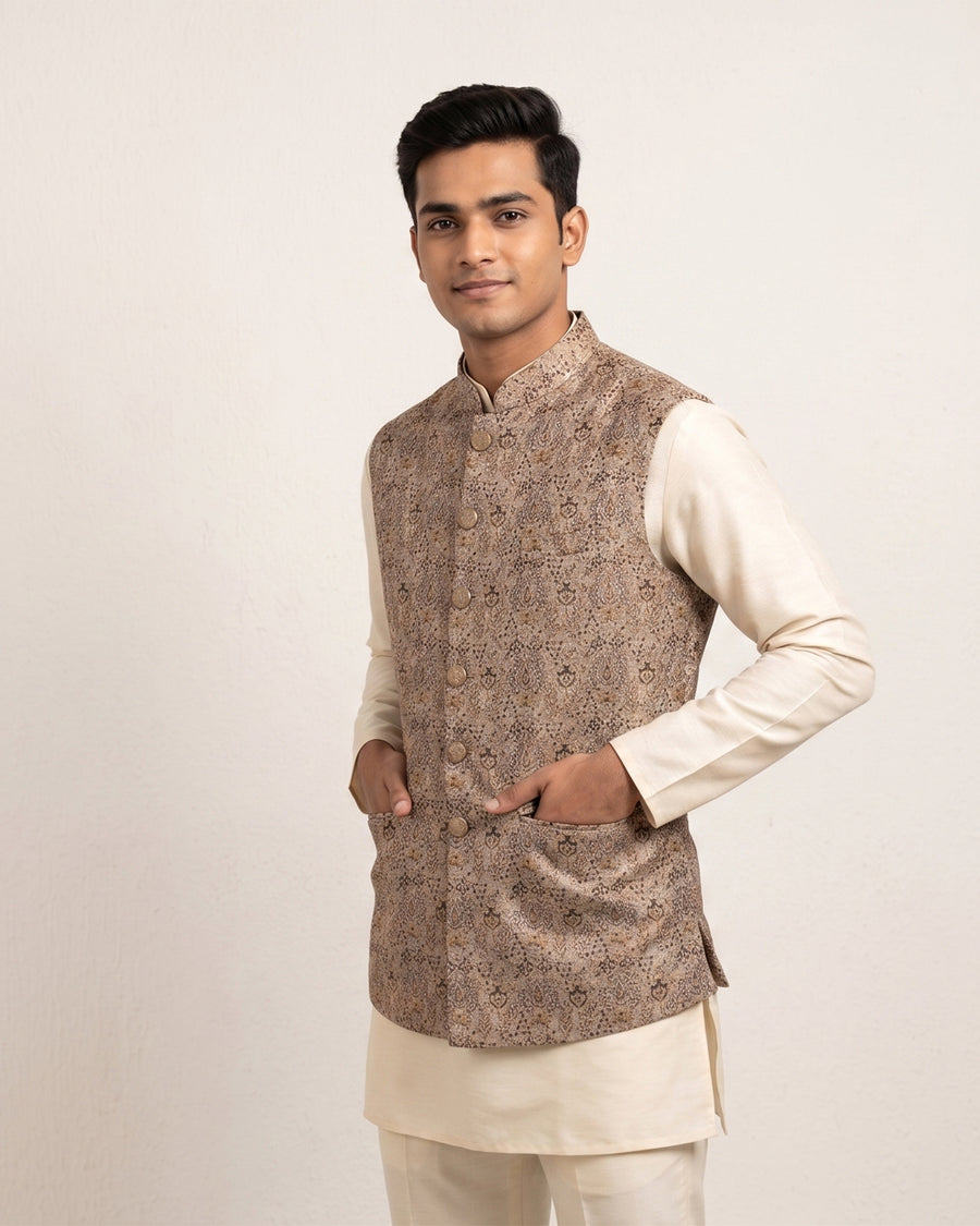 MLS EMBROIDERED JAWAHAR JACKET