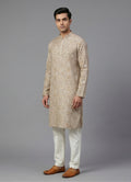 MLS PRINTED KURTA PAJAMA 2PCS