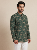 MLS PRINTED SHORT KURTA F/S