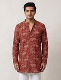 MLS PRINTED SHORT KURTA F/S